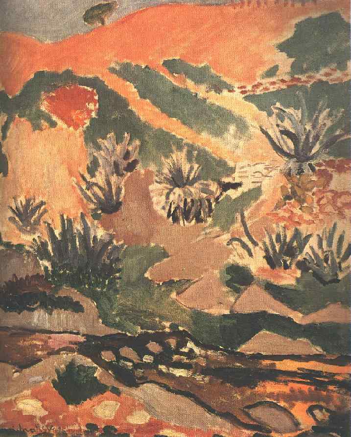 Henri Matisse - Landscape with Brook. Brook with Aloes 1907